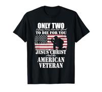 Deux sont Morts pour toi Cadeau commémoratif de Jésus et de T-Shirt