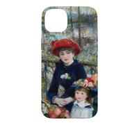 Deux sœurs sur la terrasse de Pierre-Auguste Renoir (1881) Coque pour iPhone 14 Plus
