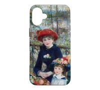 Deux sœurs sur la terrasse de Pierre-Auguste Renoir (1881) Coque pour iPhone 16 Plus