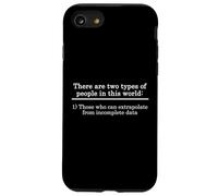 Deux Types de Personnes Humour pour Les Amis de Bureau drôles Coque pour iPhone SE (2020) / 7/8