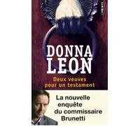 Deux veuves pour un testament - Donna Leon - Points - Poche - Roman