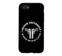 Deuxième amendement Mon Droit de ne Pas être Victime Conception d'armes Coque pour iPhone SE (2020) / 7/8