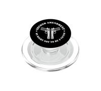 Deuxième amendement Mon Droit de ne Pas être Victime Conception d'armes PopSockets PopGrip pour MagSafe