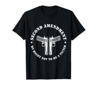 Deuxième amendement Mon Droit de ne Pas être Victime Conception d'armes T-Shirt