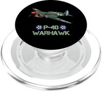 Deuxième Guerre Mondiale - Curtiss P-40 Warhawk américain PopSockets PopGrip pour MagSafe