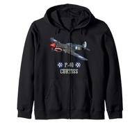 Deuxième Guerre Mondiale - Curtiss P-40 Warhawk américain Sweat à Capuche