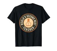 Deuxième Meilleur éducateur d'enseignants au Monde T-Shirt