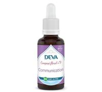 DEVA Communication n°9 - Composé Floral Bio Sans Alcool - Compte-Gouttes 30ml - Liens du Cœur