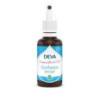 DEVA Confiance en Soi n°23 - Élixir Floral Bio - Spray 30ml - Estime de Soi & Affirmation - 5 Fleurs (Ail Sauvage, Bouton d'Or, Mélèze, Plumbago, Tournesol)