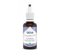 DEVA Confort Féminin 50+ n°18 - Composé Floral Bio - Spray 30ml - Ménopause & Sérénité