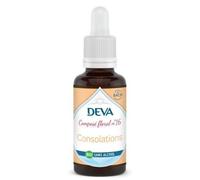 DEVA Consolations n°16 - Composé Floral Bio Sans Alcool - Compte-Gouttes 30ml - Réconfort du Cœur