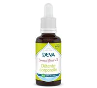 DEVA Détente Corporelle n°3 - Composé Floral Bio Sans Alcool - Compte-Gouttes 30ml - Souplesse