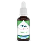 DEVA Libérations n°6 - Composé Floral Bio Sans Alcool - Compte-Gouttes 30ml - Nouvelles Habitudes