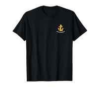 Devant Derrière T Shirt Marine Nationale Française Militaire T-Shirt