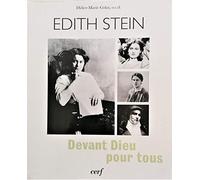 Devant Dieu pour tous Vie et message d'Edith Stein
