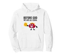 Devant Dieu, Tous sont égaux comme Une Grande Famille Sweat à Capuche