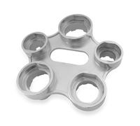 Devantia e Service Pour Mousseur Robinet - Outil Universel 10 Tailles M16 À M28 En Alliage De Zinc montage Tamis Robinet - Idéal Cuisine Salle De Bain, Usage Domestique