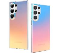 DEVASO Coque pour Samsung Galaxy S23 Ultra, Téléphone Mate irisée Fluorescente translucide Case, Protection Antichoc Qualité Étui Anti-Rayure, Anti-Empreintes Digitales Housse