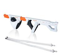 DEVASO Magnetic VR Gun Stock for PSVR2, 3-in-1 Changing VR Handle Accessories for Playstation VR2, Handle Attachment with Shoulder Straps for Enhance FPS Gaming Experience