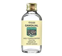 Deve Herbes Gangajal - Eau sacrée du Ganga au Devprayag - Flacon en verre transparent - 100 ml