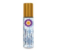 Deve Herbes Huile de chakra de la gorge (Vishuddha) Idéal pour la méditation, la purification, le yoga, l'alignement des chakras, la relaxation, la guérison et les rituels, 8ml (0,27 oz)
