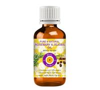 Deve Herbes Huile de romarin et de jojoba, or liquide pour cheveux et cuir chevelu - Pure et naturelle 50ml (1.69oz)
