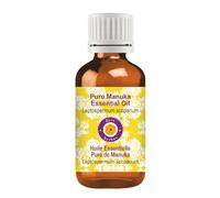 Deve Herbes Huile essentielle de Manuka pure (Leptospermum scoparium) non collante | Non grasse | Arôme à base de plantes fraîches | Pour aromathérapie, relaxation, massage et diffuseur 50 ml
