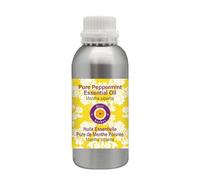 dève herbes Huile essentielle de menthe poivrée pure (mentha piperita) distillée à la vapeur de qualité thérapeutique 100 % naturelle 1250 ml / 42.2oz