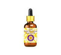 Deve Herbes Pure Artemisia annua Huile essentielle avec compte-gouttes en verre distillée à la vapeur 10ml (0,33 oz)