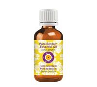 Deve Herbes Pure Benzoin Pure Oil (Styrax benzoin) 100 % de qualité thérapeutique naturelle vapeur distillée 50 ml