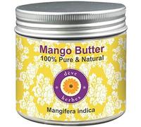 Deve Herbes Pure Beurre de mangue (Mangifera indica) qualité thérapeutique naturelle 50gm (1.76 oz)