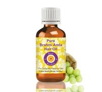Deve Herbes Pure Huile capillaire Brahmi Amlaqualité thérapeutique naturelle 100ml (3.38 oz)
