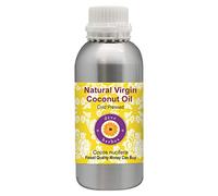 Deve Herbes Pure Huile de Noix de Coco Vierge Naturelle (Cocos nucifera) Pressé à Froid qualité thérapeutique naturelle 1250ml (42 oz)