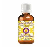 Deve Herbes Pure Huile de support de fenugrec (Methi) (Trigonella foenumgraecum) pressé à froid 15ml (0.50 oz)