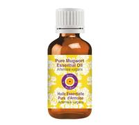 Deve Herbes Pure Huile essentielle de Armoise (Artemisia vulgaris) Distillé à la vapeur qualité thérapeutique naturelle 100ml (3,38 oz)