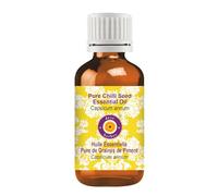 Deve Herbes Pure Huile essentielle de Graines de piment (Capsicum annum) Distillé à la vapeur qualité thérapeutique naturelle 50ml (1,69 oz)