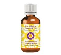 Deve Herbes Pure Huile essentielle de Myrrhe (Commiphora myrrha) Distillé à la vapeur qualité thérapeutique naturelle 15ml (0,5 oz)