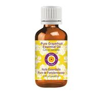 Deve Herbes Pure Huile essentielle de pamplemousse (Citrus paradisi) distillé à la vapeur 30ml (1 oz)