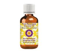 Deve Herbes Pure Huile essentielle de Ravensara (Ravensara aromatica) Distillé à la vapeur qualité thérapeutique naturelle 10ml (0,33 oz)