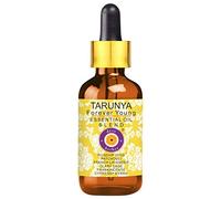 Deve Herbes Tarunya - Forever Young - Mélange anti-âge d'huiles essentielles de patchouli, cyprès, sauge sclarée, myrrhe, encens et lavande dans l'huile de Églantier Huile 10ml (0,33 oz)