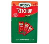 DEVELEY tomato ketchup classic scatolo100 single portion15 ml