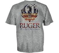 DEVELL Special Edition Ruger American Men's T Shirt Grey XL
