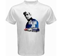 DEVELL The Italian Job Retro Movie Poster Mens T-Shirt White L