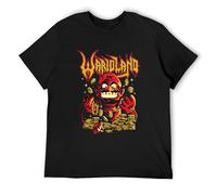 DEVELL Wario Land Halloween T-Shirt Adults & Kids Horror Movie & Gaming T-Shirts Men Black XXL