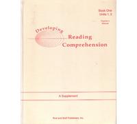 Developing Reading Comprehension, Book One, Units 1, 2, Teacher's Edition