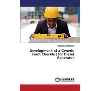 Development Of A Generic Fault Checklist For Diesel Generator