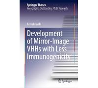 Development of Mirror-Image Vhhs with Less Immunogenicity