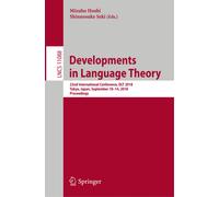 Developments In Language Theory
