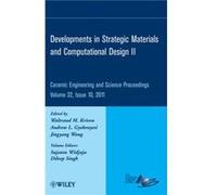 Developments in Strategic Materials and Computational Design II Volume 32 Issue 10 Developments in Strategic Materials and Computational Design II Volume 32 Issue 10 (Auteur)