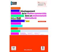 Développement de la relation commerciale dans un environnement interculturel, BTS Commerce international (2021) - Pochette élève